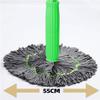 2 in 1 Dehydrated Mop, Self-Wringing Twist Mops for Floor Cleaning, Microfiber Floor Mop with Long Handle, 360 Degree Spin Mop, Easy Wringing Mop for Floor Household Cleaning view 4