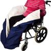 MOFEIST Lower Body Warmer - with Zipper and Villus Waterproof Fleece Lined Wheelchair Blanket Universal Wheelchair Accessory for Patients Elders view 1