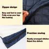 MOFEIST Lower Body Warmer - with Zipper and Villus Waterproof Fleece Lined Wheelchair Blanket Universal Wheelchair Accessory for Patients Elders view 2
