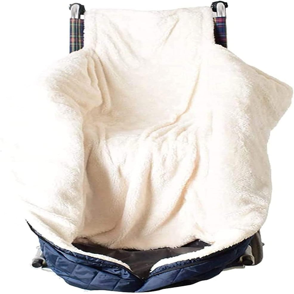 MOFEIST Wheelchair Blanket for Adult, Waterproof Warm Blanket Wheelchair Universal Wheelchair Accessory for Windproof Universal Legs and Feet