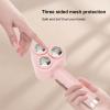 Glomora Hairball Trimmer,3 Head Adjustable USB Rechargeable Fabric Shaver of Hairballs view 2