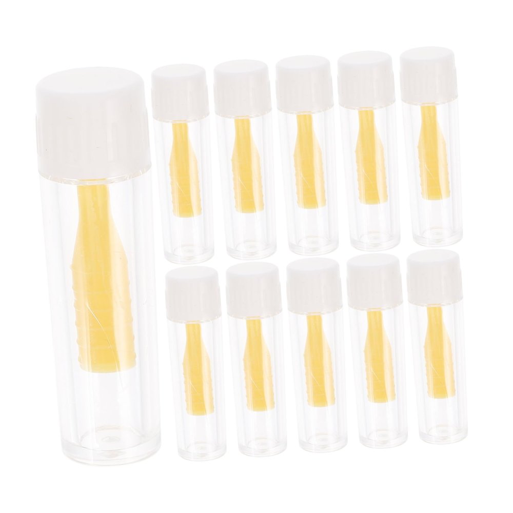 Healvian Silicone Hard Contact Lens Applicators 12pcs Set Small Suction Lens Sticks Reusable