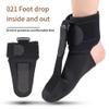 1Pcs Plantar Fasciitis Relief Sock Support Dorsal Drop Foot Brace Soft Stretching Boot Splints Size M view 3
