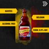 Kasteel Rouge Belgian Cherry Alcohol Free Fruit Beer 330ml Bottles 0.0% ABV (12 Pack) view 3