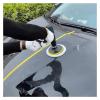 6Pcs Wool Polishing Buffing Pad Hook Loop For Drill Buffer Attachment With M14 Drill Adapter 5 Inch 6 Inch For Car Burnishing(5inch) view 3