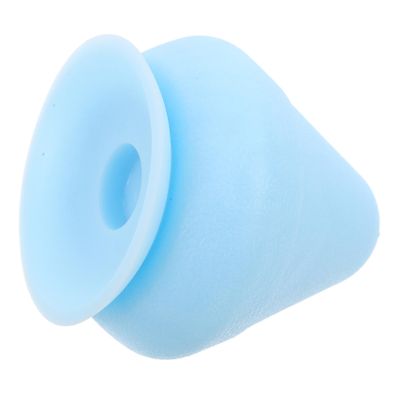 HAPINARY Mountable Massage Ball with Suction Cup for Back and Neck Pain Relief, Blue Silicone Body Massage Tool for Muscle Relaxation and Sore Muscle Therapy