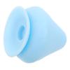 HAPINARY Mountable Massage Ball with Suction Cup for Back and Neck Pain Relief, Blue Silicone Body Massage Tool for Muscle Relaxation and Sore Muscle Therapy view 1