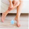 HAPINARY Mountable Massage Ball with Suction Cup for Back and Neck Pain Relief, Blue Silicone Body Massage Tool for Muscle Relaxation and Sore Muscle Therapy view 2