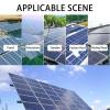 pedenencelia Washing Brush Telescopic Rod/Pv Panel Wash Cleaning Machine-Dual Brush Heads/Retractable Carbon Fiber Pole,For Photovoltaic Panel Cleaning/High-Altitude Cleaning,6m view 2