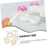 HAPINARY 12pcs Hard Vision Care Remover Sticks Silicone Solid Lens Applicators Bulk Stick Set for Wearers Household Use view 2