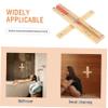 HAPINARY Wooden Hourglass Sauna Timer Clock for Decor Glass Tube Timer Counting view 3