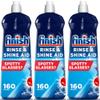 Finish | Finish Dishwasher Rinse & Shine Aid | Original | 800ml | For Drier Glasses and Spot Prevention (Pack of 3) view 1