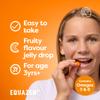 EQUAZEN Jelly | Omega 3 & 6 Fish Oil Supplement | Supports Brain Function | Blend of DHA, EPA and GLA | Suitable for Children from Years to Adults | 30 Jellies, Fruity Flavour view 2