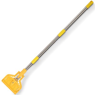 155cm Industrial Mop Handle, Universal Mop Handle for Wet and Dry Cleaning of Wood, Cement and Tile Floors