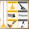 155cm Industrial Mop Handle, Universal Mop Handle for Wet and Dry Cleaning of Wood, Cement and Tile Floors view 2