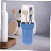 Anneome Travel Supplies Toothbrush Toothpaste Case Hotel Accessory Portable Toothbrush Holder Sturdy Cop Pp Material view 2