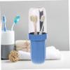 Anneome Travel Supplies Toothbrush Toothpaste Case Hotel Accessory Portable Toothbrush Holder Sturdy Cop Pp Material view 4