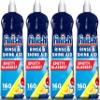 Finish | Finish Dishwasher Rinse & Shine Aid | Lemon | 800ml | For Drier Glasses and Spot Prevention (Pack of 4) view 1