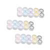 Anneome Dual Case Portable Lens Storage Container 15pcs Leak-Resistant Holders for Outdoor and Travel Use in Assorted Colours view 1