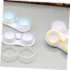 Anneome Dual Case Portable Lens Storage Container 15pcs Leak-Resistant Holders for Outdoor and Travel Use in Assorted Colours view 4