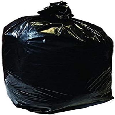 200x Heavy Duty Black Bin Bags 18x29x39" - TGL Packaging Refuse Sacks | 15kg Capacity- 120 Gauge, 30 Micron Strong Rubbish Dustbin Bags