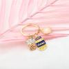 UJIMS Dessert Lovers Gift Sweet Cake Bubble Tea Key Chain Bubble Tea Lovers Gift Cheese Themed Gift Cheese Lover Friend Gift, Bubbletea Keychain, Default view 4