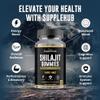 Shilajit Gummies 1400mg, Pure Himalayan Shilajit Gummies with Ashwagandha and Chaga, Rich in Fulvic Acid, Natural Energy Boost, Sugar Free, Vegan, Raspberry & Watermelon Flavour - 60 Gummies/Bottle view 3