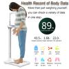 440LB Load-bearing Physician Digital Scale, Ultrasonic Height Body Fat Analyzer, Professional Multifunctional Medical Scale, with LCD Display, for Weight/Height/Obesity Value/BMI,Standard view 2