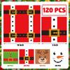 120 Pcs Christmas Cocktail Napkins Disposable Christmas Paper Napkins 3 Ply Xmas Party Dinner Napkins Christmas Decorative Beverage Napkins for Christmas Winter Holiday Kitchen Bathroom Party Supplies view 2