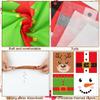 120 Pcs Christmas Cocktail Napkins Disposable Christmas Paper Napkins 3 Ply Xmas Party Dinner Napkins Christmas Decorative Beverage Napkins for Christmas Winter Holiday Kitchen Bathroom Party Supplies view 3