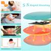 Heat Pad for Period Pain Relief, Upgraded 6 Heat Massage Modes Electric Fast Heating Pad for Lower Back Pain Cramp Menstrual Rechargeable USB Heated Belt Gifts for Women Girls Her Light Blue view 2