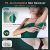 Laser Hair Removal Device, Super Fast Flash IGBT Technology IPL Hair Removal Device, MAX 19.8J Energy & 3-in-1 Painless Epilators for Women/Men - Unlimited Flashes view 3