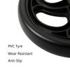 1 Pair 5/6/8inch of Wheelchair Wheels Replacement Parts, Wheelchair Front Wheels Solid Wear Resistant, Walker Accessory Non-Slip Casters(5inch) view 2