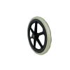16 Inch Manual Wheelchair Rear Wheel Accessories Solid Tire Light and Convenient Durable Wear-Resistant view 1