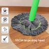 2 in 1 Dehydrated Mop, Dehydrated Mop with 2 Microfibra Replaceable Mop Pads, 360 Degree Spin Round Wall Cleaning Mop, Quick-Drying Microfiber Floor Mop for Hardwood Commercial Household Clean (1Pcs) view 3