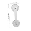 Healvian Suction Grab Handle Bathroom Safety Non-Skid Shower Grab Bar for Elderly and Disabled with Strong White Suction Cup Handrail for Glass Doors and Bath Use view 3