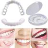 2 Pairs Cosmetic Veneers Teeth Temporary Teeth Braces Smile Teeth Smile Dentures Veneer Fake White Teeth for Men and Women for a Confident Smile  view 2