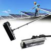 pedenencelia Solar Panel Electric Cleaning Tool,7.5m Solar Panel Cleaning Brush- With Rotating/-No Dead Corner Cleaningtelescopic Handle Brush For Outdoor Cleaning