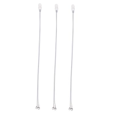 Anneome 3pcs Hearing Amplifier Clip Lanyard Protector Anti-lost Rope Accessories for Children and Seniors with Gray Protective Case