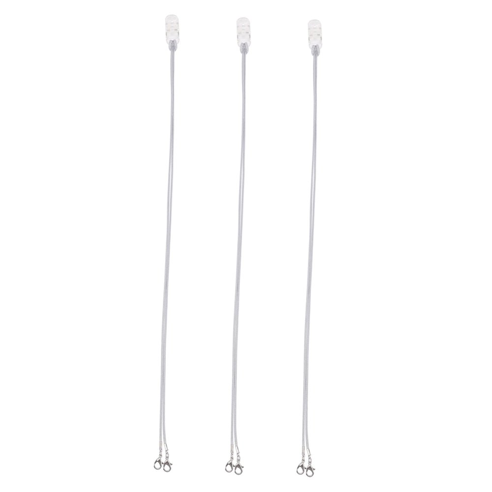 Anneome 3pcs Hearing Amplifier Clip Lanyard Protector Anti-lost Rope Accessories for Children and Seniors with Gray Protective Case