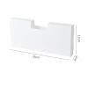 Cling Film Storage Box, Multifunctional Kitchen Dispenser, PP Plastic, Organiser Bin Bags, Disposable Gloves (Large Size) view 2