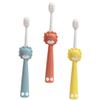 Gogogmee 3pcs Boy Girl Toothbrush Boy Girl Toothbrush Age Comfortable Ergonomic Design Shaped Daily Use Travel view 1