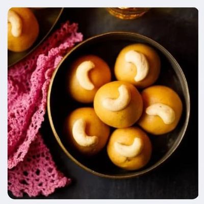 Festival Special Premium (Besan Ladoo 500g) Delicious Indian Traditional Sweets To Sweeten Up Your Celebration Best Gift For All Occasions Rakhi,Marriage,Diwali,Holi