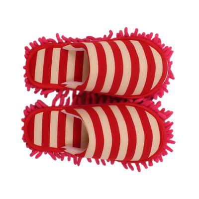 Anneome Fluffy Sliders for Cleaning Lazy Mop Slippers Chenille Cover for Floor Cleaning
