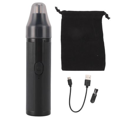 Sunicon Ear and Nose Hair Trimmer Clipper, Rechargeable Portable Professional Painless Eyebrow Facial Hair Trimmer Easy to Clean Nose Hair Clipper for Men Women