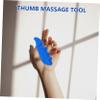 HAPINARY Thumb Massager Roller with Comfortable Touch and Adjustable Pressure, Small Reusable Neck Massager Made of Sturdy Pp Material for Home and Travel view 2