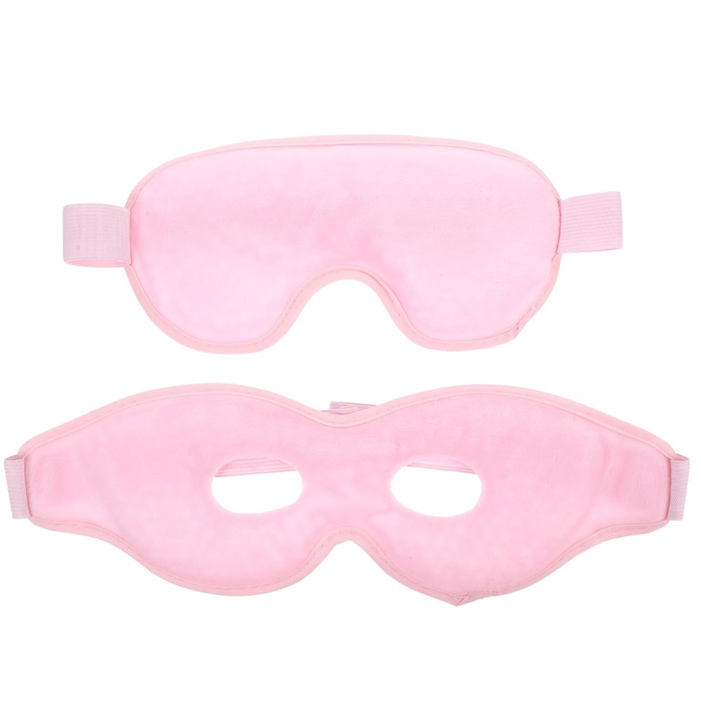BCOATH Reusable Gel Eye Cold Packs 2pcs Set for Boys and Girls and Adults Cooling and Heat Compress for Eye Fatigue Relief Swelling Reduction for Home and Travel