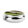 Sheep and Lambs Printed Mini Round Pill Box,Pill Box 3 Compartment Medicine Pill Case, Pill Organizer Travel Pillbox, Portable Pill Box for Pocket, Home, Office Use view 4