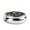 Cute Dinosaur Printed Mini Round Pill Box,Pill Box 3 Compartment Medicine Pill Case, Pill Organizer Travel Pillbox, Portable Pill Box for Pocket, Home, Office Use view 4