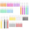 100Pcs Braces Brush for Cleaning Braces, Floss Picks Interdental Brushes Flossers for Braces Teeth Cleaning Kit Braces Toothpicks Flossing Head Cleaning Tool view 1